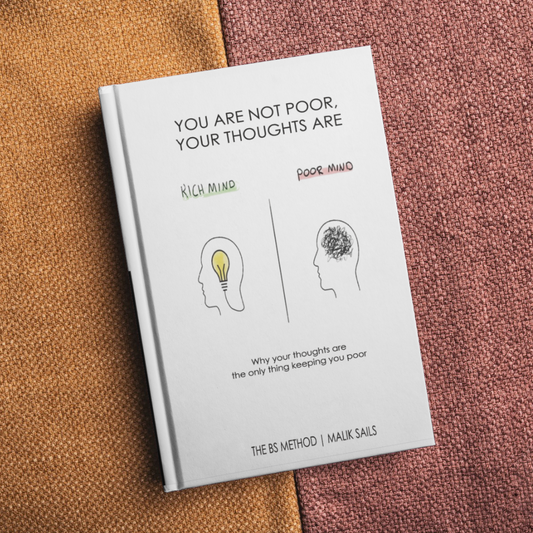 You Are Not Poor, Your Thoughts Are Book - Healing Negative Thoughts, Anxiety, & Self-Sabotage
